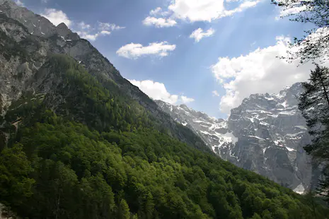 3-day Triglav summit in the Julian Alps from the Vrata valley, Slovenia
