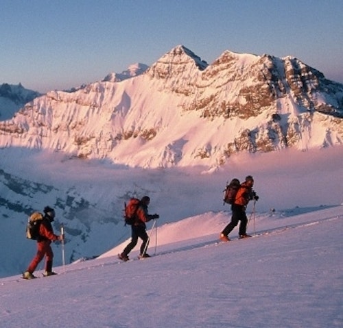 2-day Ski touring on La Meije in the South of France, from La Bérarde