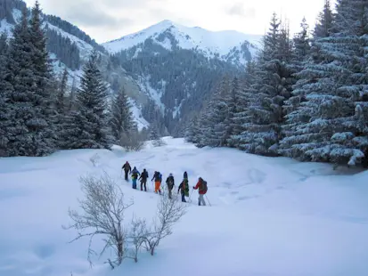 5-day Alatau ski tour in Kazakhstan, near the Shymbulak ski resort