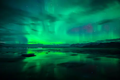 Northern Lights tour in Iceland during the winter months (near Reykjavik)