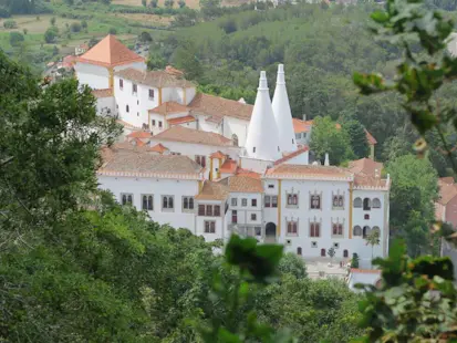 Hiking through historic Sintra, Portugal: Pena Palace & Castle of the Moors (near Lisbon)