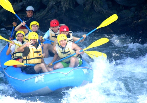 Whitewater rafting down the Pescados River in Mexico to Jalcomulco (2 days)