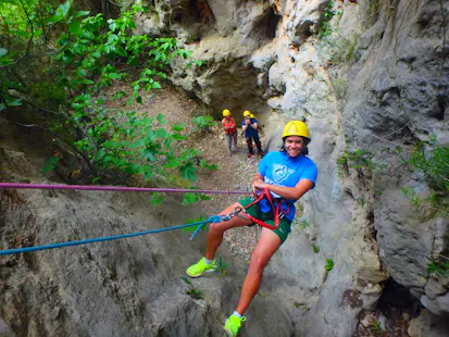 Barranco del Lobo, Dry canyoning in Cirat, Spain (near Montanejos)