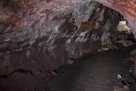 Trekking to the Mount Etna lava tubes in Sicily: Grotta dei Lamponi & Grotta del Gelo
