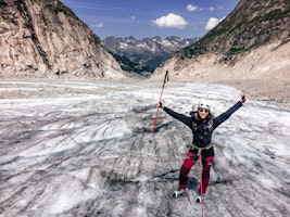 One day experience on the Glacier around Chamonix_Mer de Glace