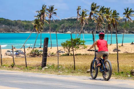 Macao Beach mountain biking tour, near Punta Cana in the Dominican Republic (Half-day)