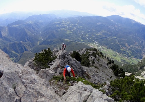 Climb Pedraforca (2,506m) via the Cresta dels Cabirols in Catalonia, near Barcelona