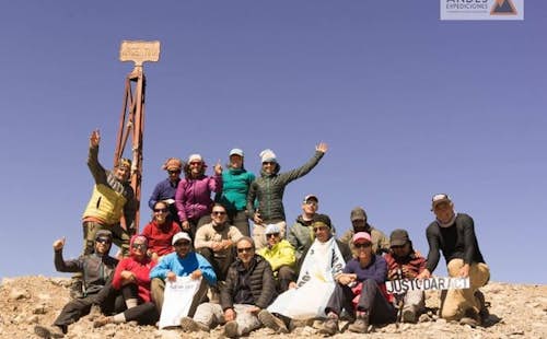 7-day Trek across the Andes from Mendoza (Argentina) to Santiago, Chile