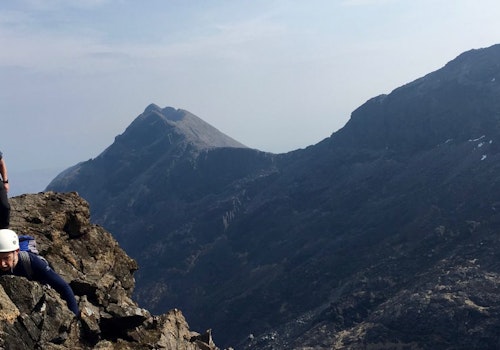 Climb the Munros along the Black Cuillin Ridge in Scotland in 4 days