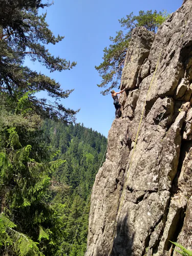Climbing and via ferrata in the Rila mountains, Bulgaria