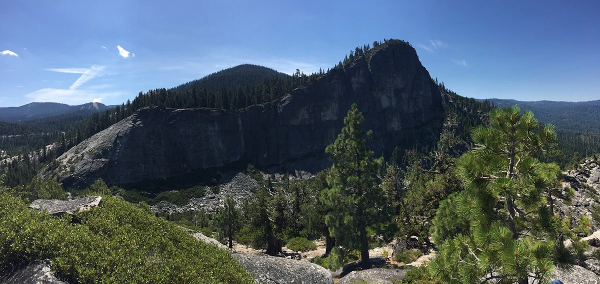 Rock climbing Lover's Leap, California