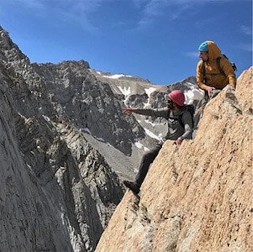 3-day Level II alpine climbing camp in California’s Sierra Nevada mountains