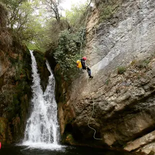 Fun and easy canyoning in the Aguake Canyon in the Basque Country