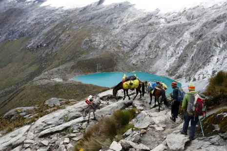 Trek the Alpamayo Circuit and discover the Quechua culture in the Cordillera Blanca, Peru (14 days)