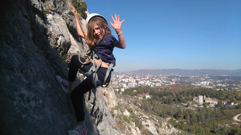 Half-day sport climbing trip in southern France (Calanques de Marseille, Sainte Baume, Garlaban)