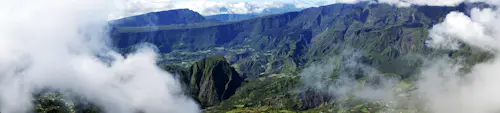 “3 Salazes” rock climbing on Réunion Island (France), No experience required
