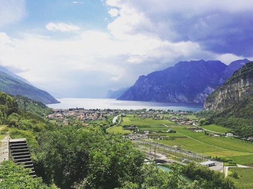 Half-day Trek along the historical Peace Trail from Nago, Lake Garda