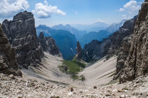 6-day Hut-to-hut trek in Italy’s Friulian Dolomites, near Cortina d’Ampezzo