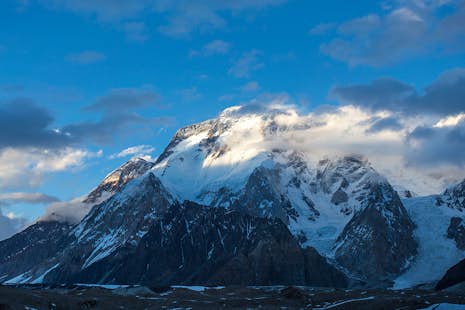 Climb the remote Broad Peak (8,047) in the heart of Pakistan’s Karakoram Range, 50 days
