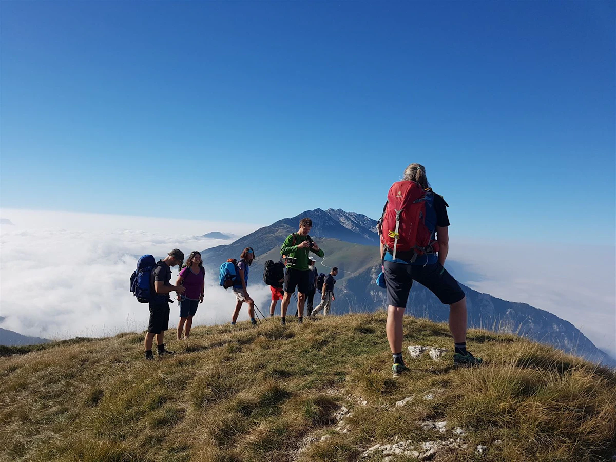 Trekking around Lake Garda with a local guide, 6-day Itinerary with overnights in charming mountain huts in Trentino 4