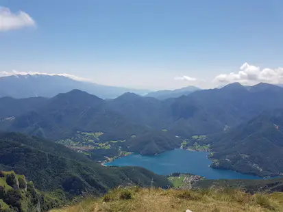 Trekking to Cima Parì and Rifugio Nino Pernici in Val di Ledro, near Lake Garda