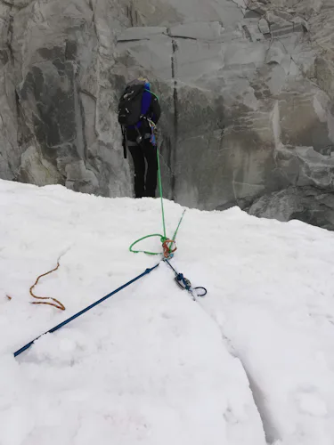 1-day Crevasse rescue training on Pointe Helbronner, from Courmayeur