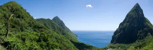 Day hike to the top of Gros Piton in St. Lucia, from Soufrière