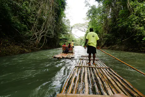 River rafting down the Martha Brae in Jamaica, A unique experience near Runaway Bay (Half-day)