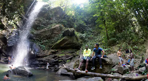 Easy hike to the Avocat Waterfall in Trinidad & Tobago, from Blanchissuese (Half-day)