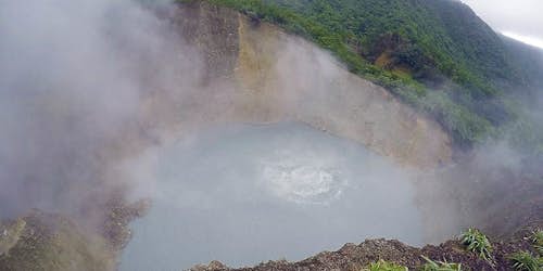 Day hike to Dominica’s Boiling Lake in the Morne Trois Pitons National Park
