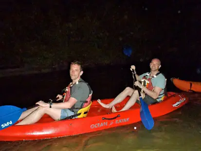 Bioluminescence in Laguna Grande, Nocturnal kayaking tour in Puerto Rico