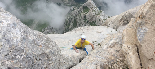 2-day Alpine rock climbing course in Abruzzo, Italy