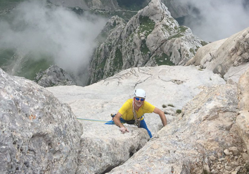 2-day Alpine rock climbing course in Abruzzo, Italy