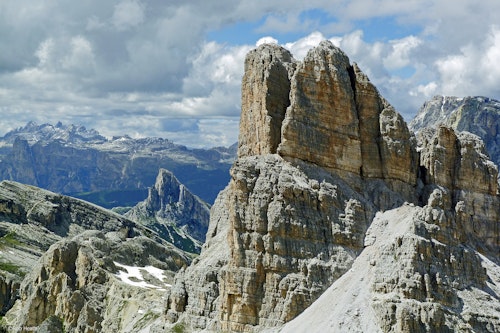 Via ferrata degli Alpini on Col dei Bos, near Cortina d’Ampezzo