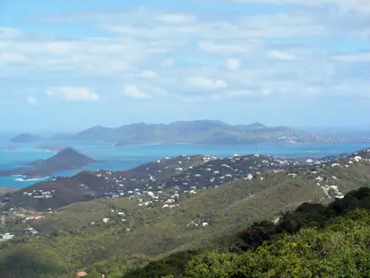 Hiking and rock climbing for beginners in St. Thomas, U.S. Virgin Islands (Half-day)