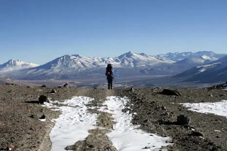 16-day High altitude mountaineering expedition in the Chilean Andes, from Santiago