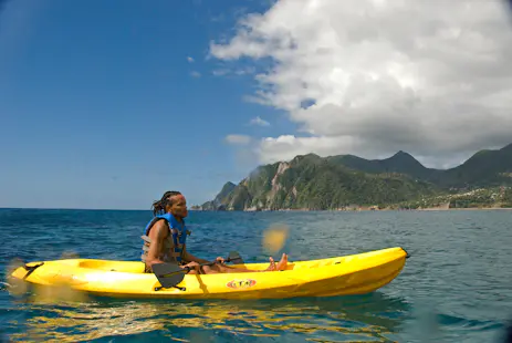 Half-day Kayaking tour of the Virgin Islands National Park from Cruz Bay in St. John