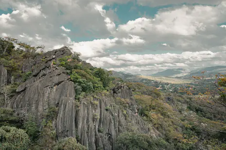 Serra do Cipó, Brazil, rock climbing day for beginners