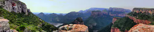 Day hikes in the Blyde River Canyon in Mpumalanga, South Africa