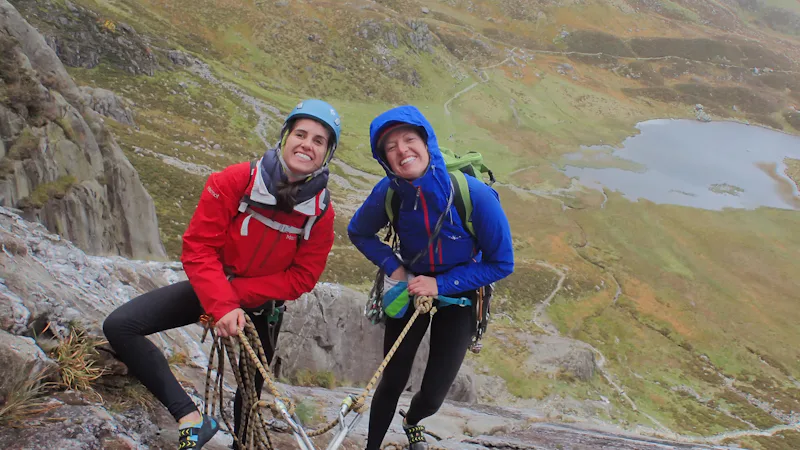 Climb the classic multi-pitch routes in the Snowdonia National Park in Wales