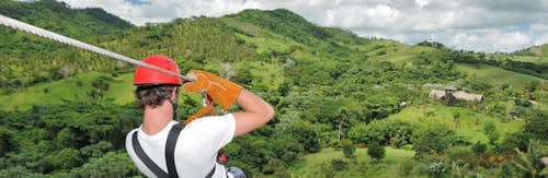 Half-day Zip lining tour in Punta Cana, Dominican Republic