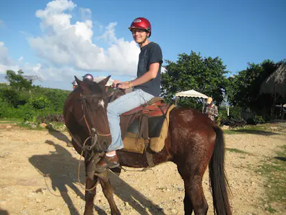 Horseback riding through the farms around Paraíso with a local guide (Half-day)