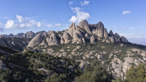 Sport climbing in Montserrat: Gorros, Sant Benet & Cavall Bernat, near Barcelona