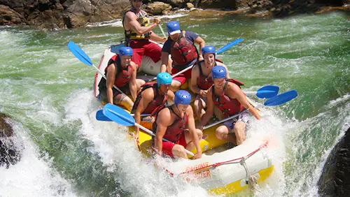 Half-day Whitewater rafting in the Barron Gorge National Park, from Cairns