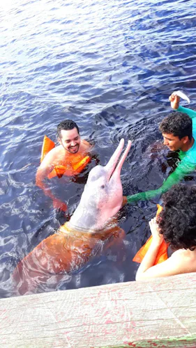 Trek through the jungle and swim with dolphins in the Amazon, near Manaus (Half-day) 2