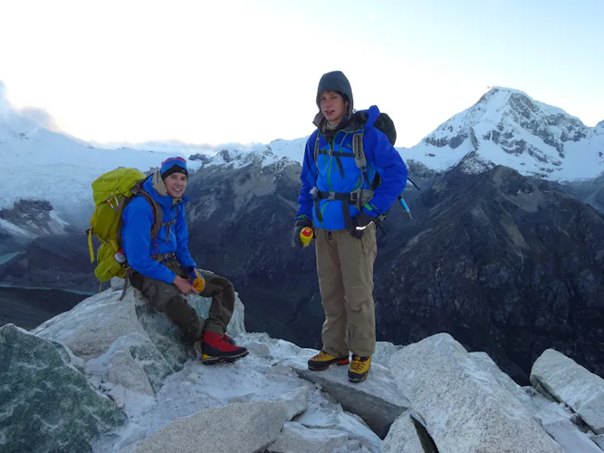 4-day Tocllaraju (6,035m) summit in the Cordillera Blanca, Peru