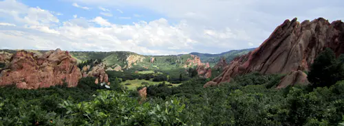 Carpenter Peak, Day hike with panoramic views in the Roxborough State Park, near Denver