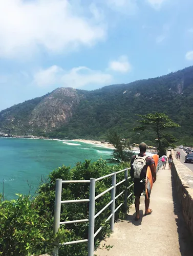 Senderismo de medio día desde la playa Prainha hasta el Mirante do Caeté en Río de Janeiro