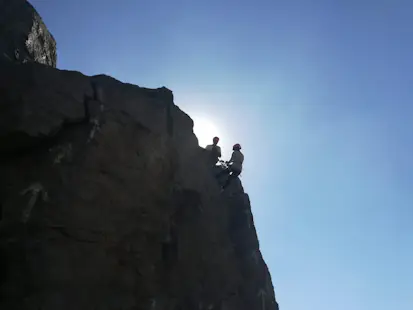 Outdoor rock climbing course for beginners near Quito, Ecuador