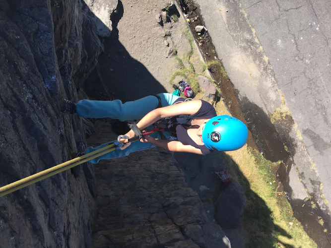 Outdoor rock climbing course for beginners near Quito, Ecuador 2